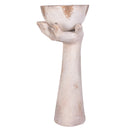Arm Holding Bowl Statue 57cm-Dovetailed & Doublestitched
