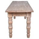 Artillery Leg 1.5m Recycled Timber Dining Bench Seat-Dovetailed & Doublestitched