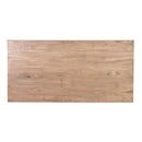 Artillery Leg 2m Recycled Timber Dining Table-Dovetailed & Doublestitched