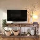 Augustus Farmhouse Console Table-Dovetailed & Doublestitched