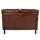 Belgrave Vintage Leather 2 Seater Sofa-Dovetailed & Doublestitched