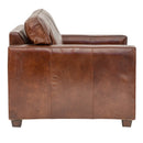Cadogan Vintage Leather Armchair-Dovetailed & Doublestitched