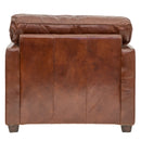 Cadogan Vintage Leather Armchair-Dovetailed & Doublestitched