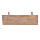 Chicago Recycled Timber Bench Small-Dovetailed & Doublestitched