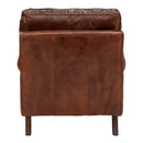 Chiswick Vintage Leather Armchair-Dovetailed & Doublestitched