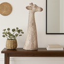 Giraffe Head Statue 77cm-Dovetailed & Doublestitched