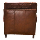 Hyde Vintage Leather Armchair-Dovetailed & Doublestitched
