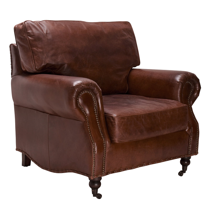 Hyde Vintage Leather Armchair