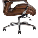 Lincoln Vintage Leather Office Chair-Dovetailed & Doublestitched