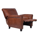 Maxwell Vintage Leather Recliner Chair-Dovetailed & Doublestitched