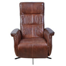 Morris Vintage Leather Electric Recliner Chair-Dovetailed & Doublestitched