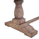 Old Elm 250cm Reclaimed Timber Dining Table-Dovetailed & Doublestitched