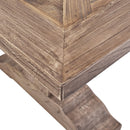 Old Elm 250cm Reclaimed Timber Dining Table-Dovetailed & Doublestitched