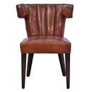 Parker Vintage Leather Dining Chair-Dovetailed & Doublestitched