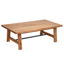 Avoca Coffee Table in Light Tobacco-Dovetailed & Doublestitched
