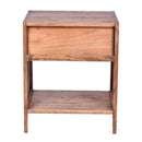 Avoca Side Table Light Tobacco-Dovetailed & Doublestitched