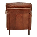 Belgrave Vintage Leather Edwardian Armchair-Dovetailed & Doublestitched
