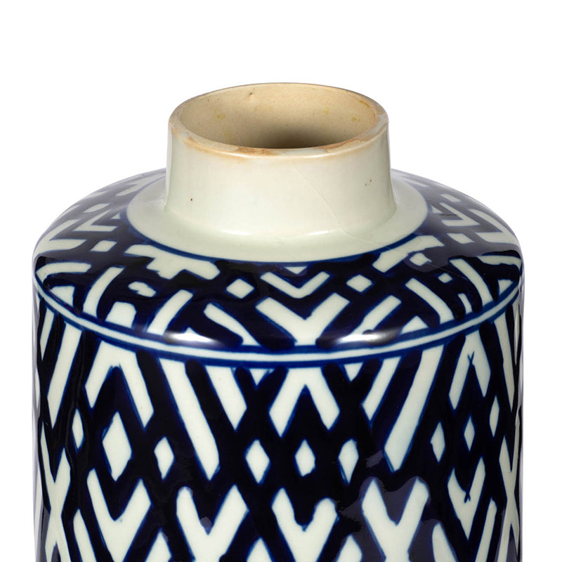 Carlyle Lidded Jar Cylinder Small-Dovetailed &amp; Doublestitched