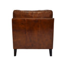 Carre Vintage Leather Armchair-Dovetailed & Doublestitched