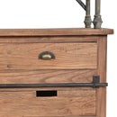 Railway Farmhouse Wall Unit-Dovetailed & Doublestitched