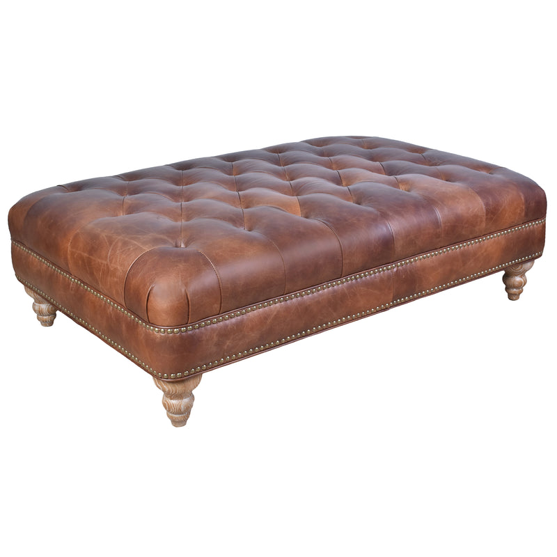 GG Leather Coffee Table