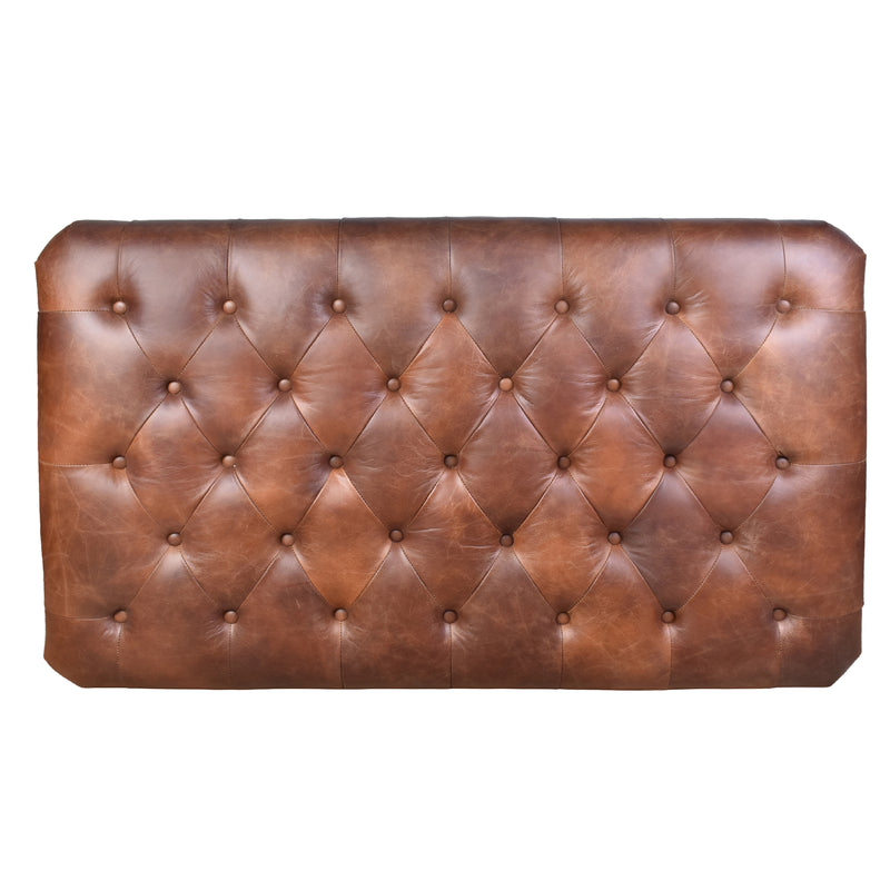 GG Leather Coffee Table