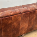 GG Leather Chesterfield 4 Seater Sofa