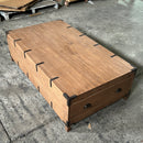 Captain's Old Elm Trunk Coffee Table