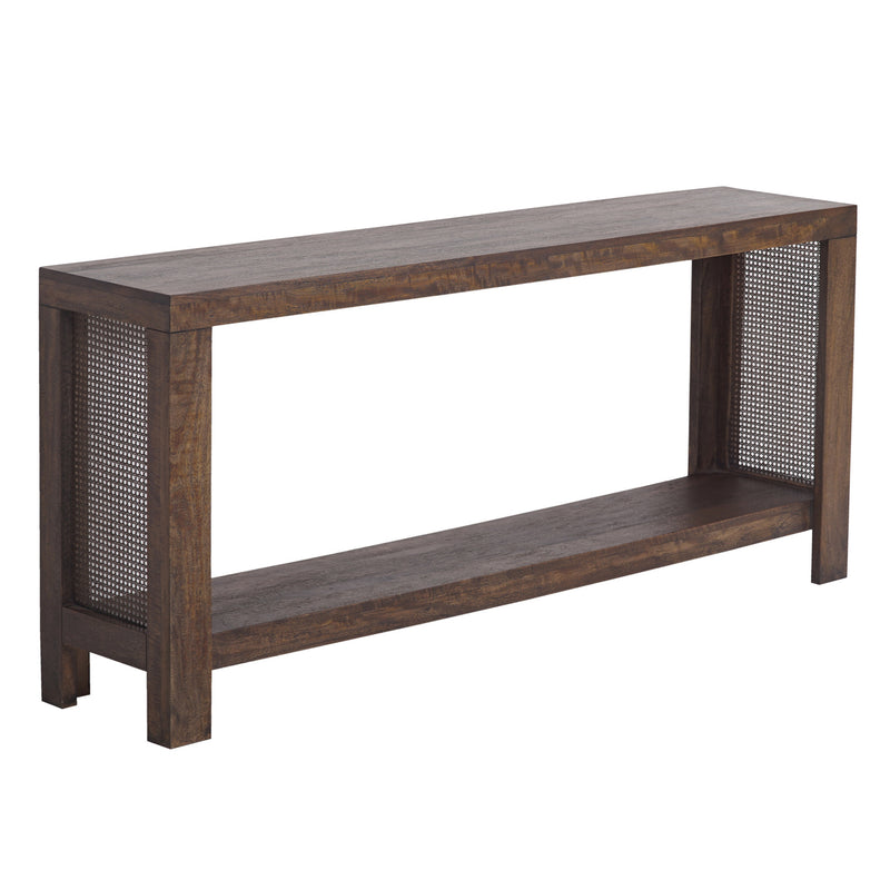 Avoca Console in Honey Brown