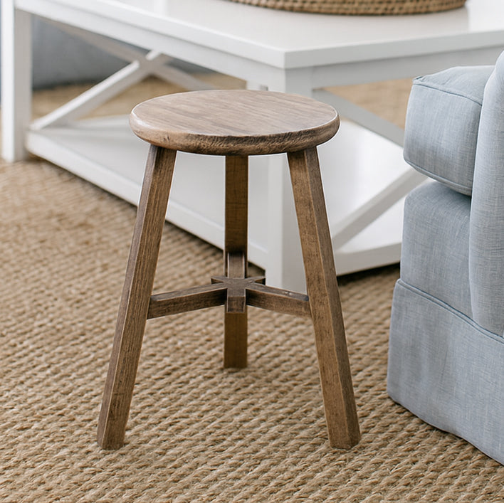 Chicago Recycled Timber Round Stool