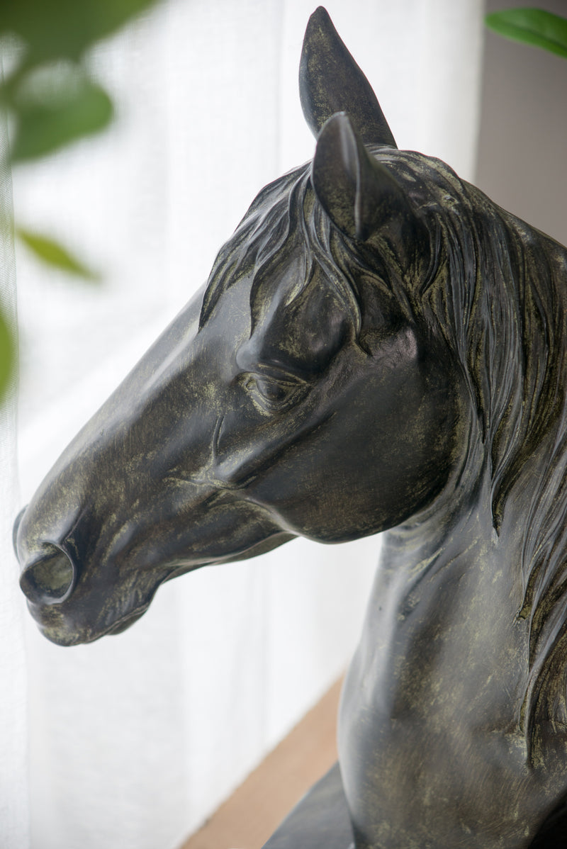 Equine Sculpture On Base