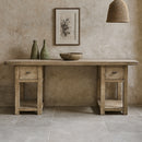 Elba Twin Pedestal Desk