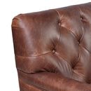 Amelia Distressed Leather Sofa-Dovetailed &amp; Doublestitched