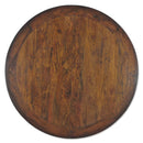 Amon 120cm Pedestal Round Dining Table-Dovetailed &amp; Doublestitched