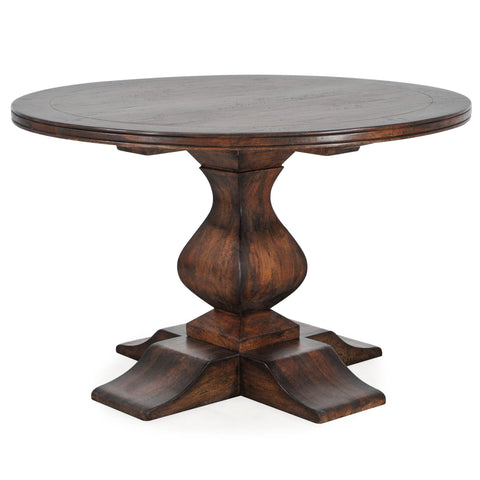 Amon 120cm Pedestal Round Dining Table