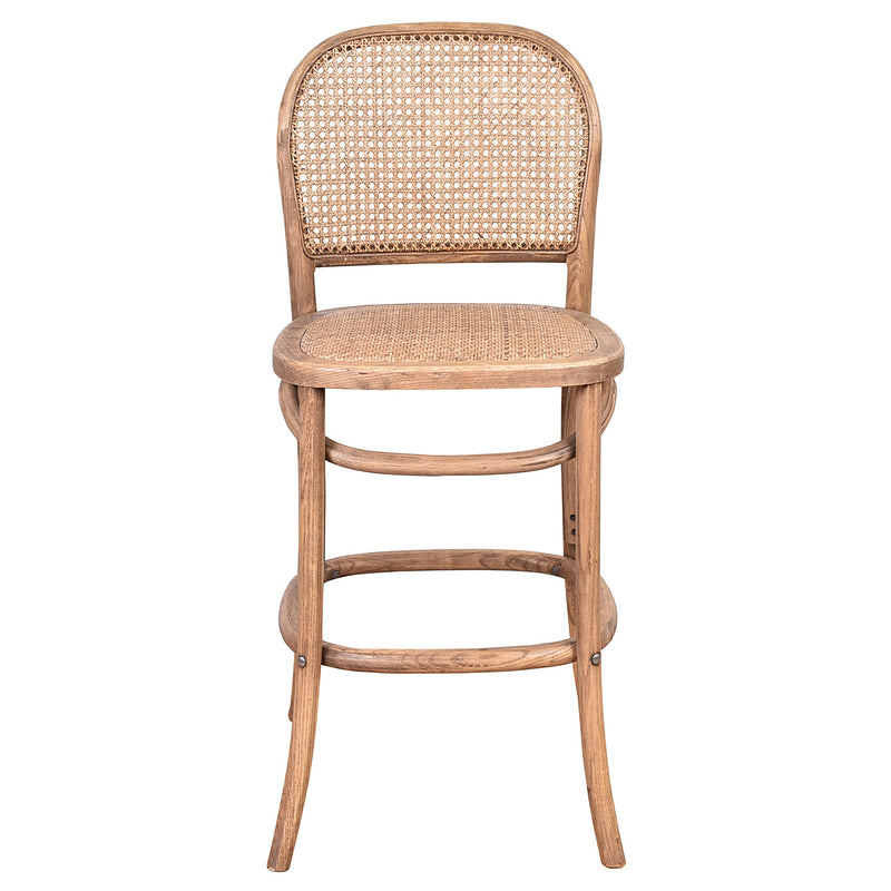 Antoine Counter Stool Natural-Dovetailed &amp; Doublestitched