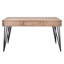 Apothecary Old Elm Desk-Dovetailed &amp; Doublestitched