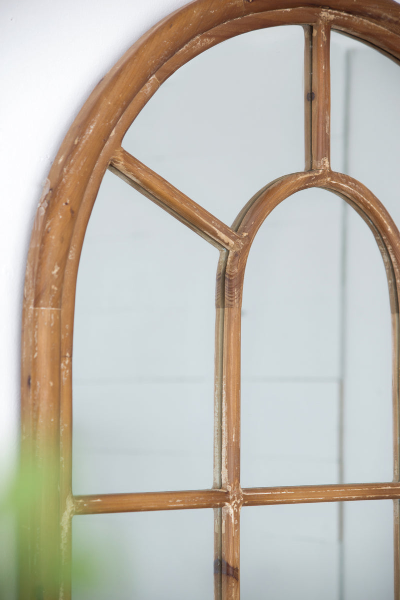 Arch Mirror-Dovetailed &amp; Doublestitched