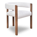 Aria Dove Grey Linen Dining Chair Maron-Dovetailed &amp; Doublestitched