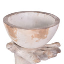 Arm Holding Bowl Statue 48cm-Dovetailed &amp; Doublestitched