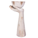 Arm Holding Bowl Statue 57cm-Dovetailed &amp; Doublestitched