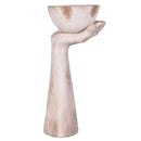Arm Holding Bowl Statue 57cm-Dovetailed &amp; Doublestitched