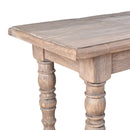 Artillery Leg 1.9m Recycled Timber Dining Bench Seat-Dovetailed &amp; Doublestitched