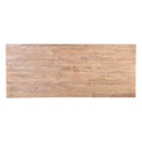 Artillery Leg 2.4m Recycled Timber Dining Table-Dovetailed &amp; Doublestitched