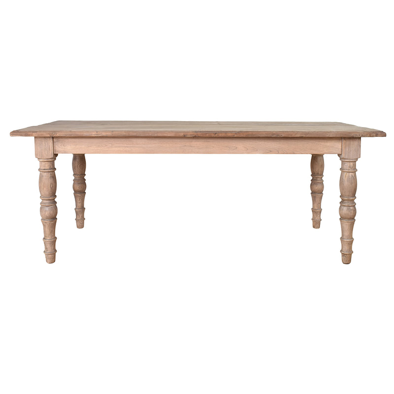Artillery Leg 2m Dining Table-Dovetailed &amp; Doublestitched