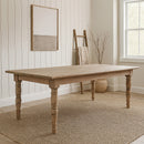 Artillery Leg 2m Recycled Timber Dining Table-Dovetailed &amp; Doublestitched