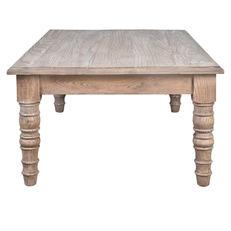 Artillery Leg Coffee Table-Dovetailed &amp; Doublestitched