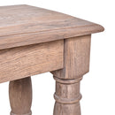 Artillery Leg Recycled Timber Console-Dovetailed &amp; Doublestitched