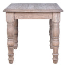 Artillery Leg Recycled Timber Side Table-Dovetailed &amp; Doublestitched