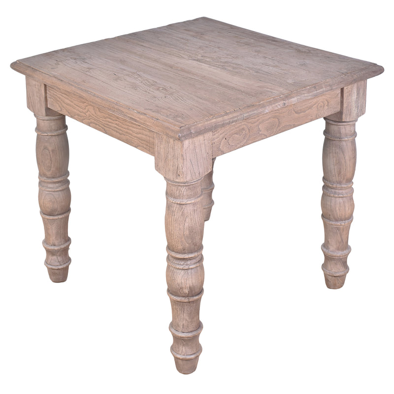 Artillery Leg Side Table-Dovetailed &amp; Doublestitched